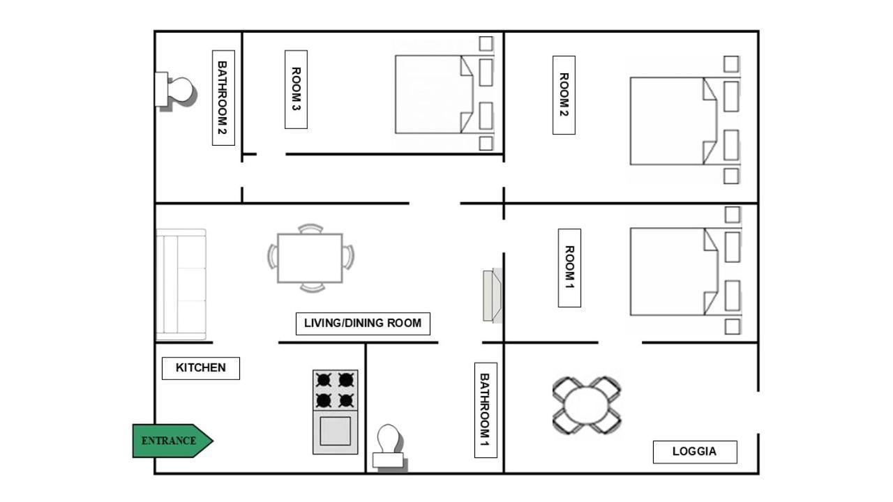 Apartments Gracia & Toni تروغير المظهر الخارجي الصورة